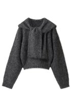 【プランク プロジェクト/PRANK PROJECT】のアルパカブレンド2WAYフーディ C.GRY(チャコールグレー)|ID: prp329100004706826 ipo3291000000035382334