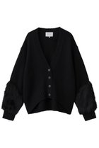【ベイジ,/BEIGE,】のCHESTER / フェイクファーVネックカーディガン Black|ID: prp329100004707919 ipo3291000000035869535
