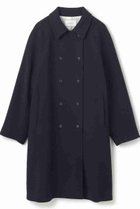 【ベイジ,/BEIGE,】の【9/26 12:00販売開始】LABBOCK / ウール混ラグランステンカラーコート Navy|ID: prp329100004707920 ipo3291000000034004263