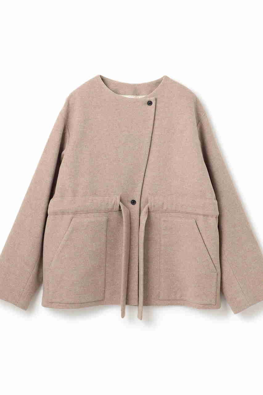 【ベイジ,/BEIGE,】のLABBOCK / ウール混2WAYショートコート 人気、トレンドファッション・服の通販 founy(ファニー) ファッション Fashion レディースファッション Fashion for Women アウター Coat / Outerwear Collection コート・ロングコート・ピーコート Long Coats, Peacoats & More ショート Short, Short Length ジャケット Jacket, Outerwear ロング Long, Long-Length other-1|ID: prp329100004707921 ipo3291000000034016965