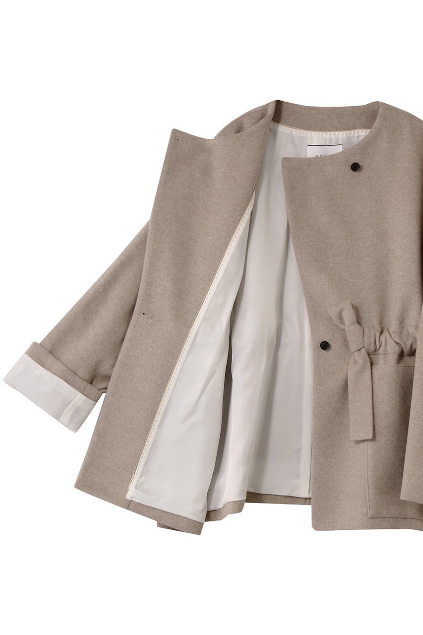 【ベイジ,/BEIGE,】のLABBOCK / ウール混2WAYショートコート 人気、トレンドファッション・服の通販 founy(ファニー) ファッション Fashion レディースファッション Fashion for Women アウター Coat / Outerwear Collection コート・ロングコート・ピーコート Long Coats, Peacoats & More ショート Short, Short Length ジャケット Jacket, Outerwear ロング Long, Long-Length other-7|ID: prp329100004707921 ipo3291000000034255714