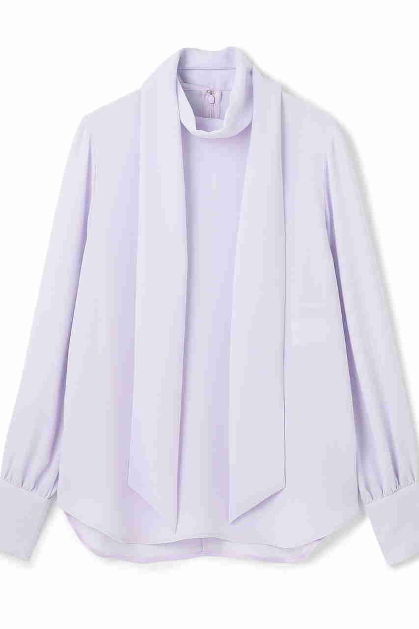 【ベイジ,/BEIGE,】の【9/26 12:00販売開始】STOW / パフスリーブボウタイブラウス インテリア・キッズ・メンズ・レディースファッション・服の通販 founy(ファニー) 　ファッション　Fashion　レディースファッション　Fashion for Women　トップス・カットソー　Cut & Sew Tops　シャツ・ブラウス・オフィスカジュアル　Elegant Blouses & Button-Ups　インナー　Innerwear　エレガント 上品　Elegant　ジャケット　Jacket, Outerwear　スリーブ　Sleeve, Long Sleeve / Short Sleeve　ロング　Long, Long-Length　人気　Popular, Best Seller　ビジネス 仕事 通勤　Business / Work / Commuting　Lilac|ID: prp329100004707922 ipo3291000000034004276