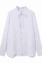 【ベイジ,/BEIGE,】の【9/26 12:00販売開始】STOW / フリルタイブラウス Lilac|ID:prp329100004707923