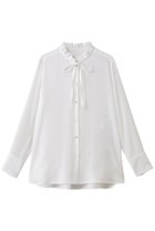 【ベイジ,/BEIGE,】のSTOW / フリルタイブラウス Ecru|ID: prp329100004707923 ipo3291000000036134838