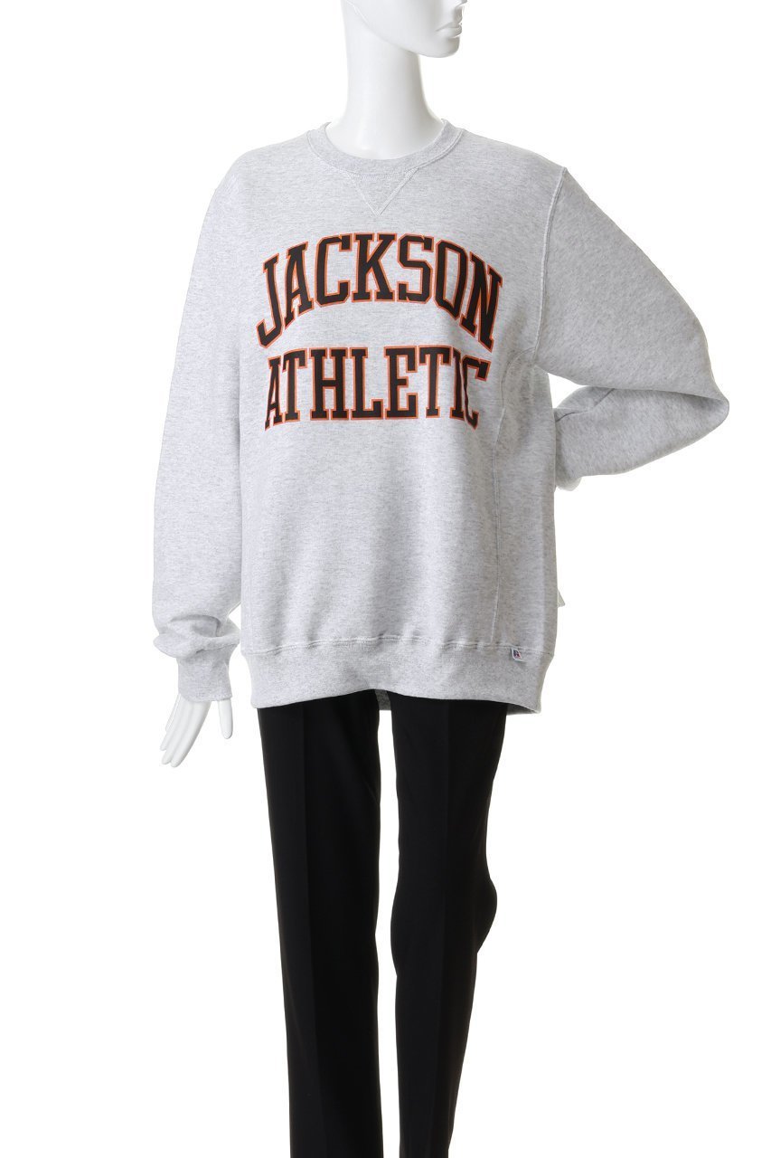 【エリオポール/heliopole】の【RUSSELL ATHLETIC】Arch Logo Dri-Pwer スウェットシャツ 人気、トレンドファッション・服の通販 founy(ファニー) 　ファッション　Fashion　レディースファッション　Fashion for Women　トップス・カットソー　Cut & Sew Tops　シャツ・ブラウス・オフィスカジュアル　Elegant Blouses & Button-Ups　レディースパーカー・カジュアルフーディー　Casual Hoodies & Sweatshirts　ロングTシャツ・Tシャツ　Longline T-Shirts & Tees　スウェット・クルーネックトップス　Sweatshirts & Crewnecks / Relaxed Fit Sweat Tops　カットソー・ベーシックTシャツ　Cut-and-Sewn Tops / Stretch Tees & Basics　スポーツ　Sports, Activewear　プリント　Print, Printed Pattern　ラバー　Rubber, Rubber Sole　other-2|ID: prp329100004707929 ipo3291000000035512502
