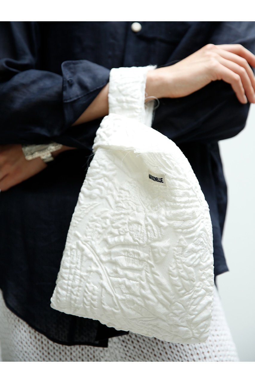【マディソンブルー/MADISONBLUE】のSHOP BAG S JACQUARD ショップバッグS 人気、トレンドファッション・服の通販 founy(ファニー) 　ファッション　Fashion　レディースファッション　Fashion for Women　ユニセックス　Unisex, Genderless　シルク　Silk, 100% Silk　ジャカード／ジャガード　Jacquard, Woven Pattern　ボタニカル　Botanical, Floral Pattern　ヴィンテージ　Vintage Style　夏　Summer　春　Spring　S/S・春夏　SS, Spring/Summer, Warm Season　other-2|ID: prp329100004707932 ipo3291000000035460704
