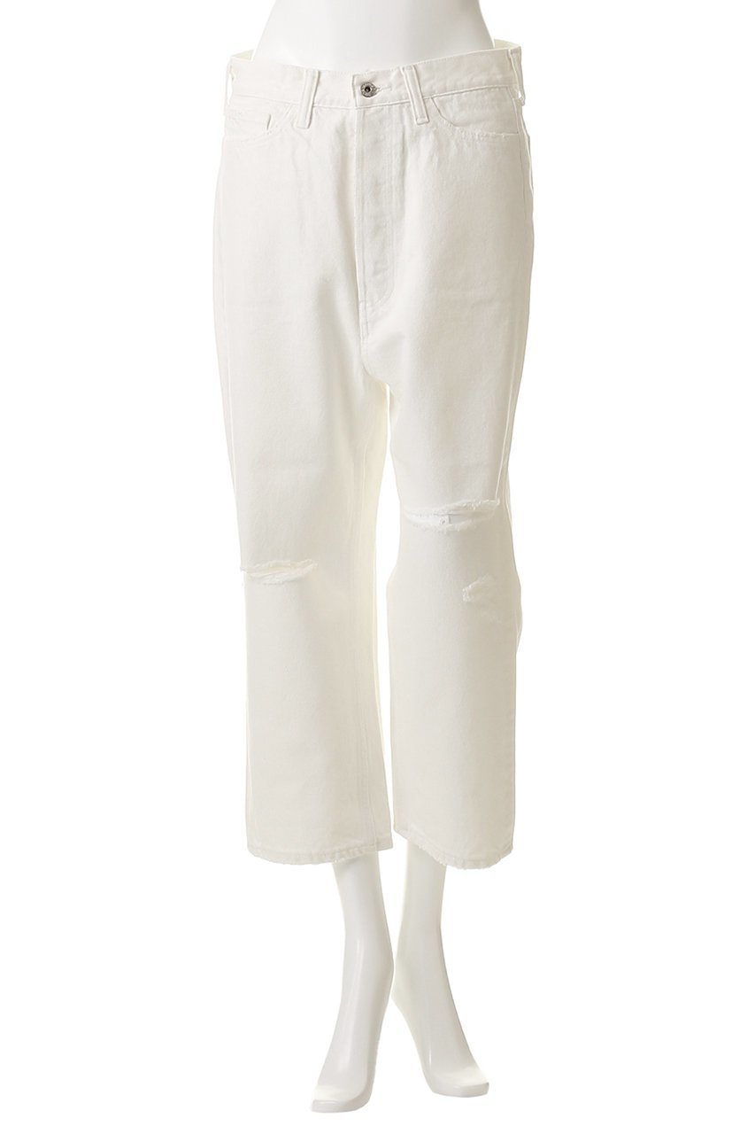 【マディソンブルー/MADISONBLUE】のCRASHED SAROUEL PT DENIM サルエルパンツ 人気、トレンドファッション・服の通販 founy(ファニー) 　ファッション　Fashion　レディースファッション　Fashion for Women　パンツ　Pants & Trousers　デニム　Denim, Jeans Material　ブリーチ　Bleach, Washed Finish　ヴィンテージ　Vintage Style　other-2|ID: prp329100004707934 ipo3291000000035512508