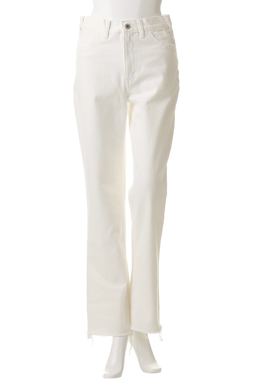 【マディソンブルー/MADISONBLUE】のHEM CUT FLARE PANTS ヘムカットフレアパンツ 人気、トレンドファッション・服の通販 founy(ファニー) 　ファッション　Fashion　レディースファッション　Fashion for Women　パンツ　Pants & Trousers　デニムパンツ・ジーンズ・美脚デニム　Denim Jeans & Pants　デニム　Denim, Jeans Material　ブリーチ　Bleach, Washed Finish　ヴィンテージ　Vintage Style　新作・新入荷　New Arrivals / New In　other-2|ID: prp329100004707935 ipo3291000000034004355