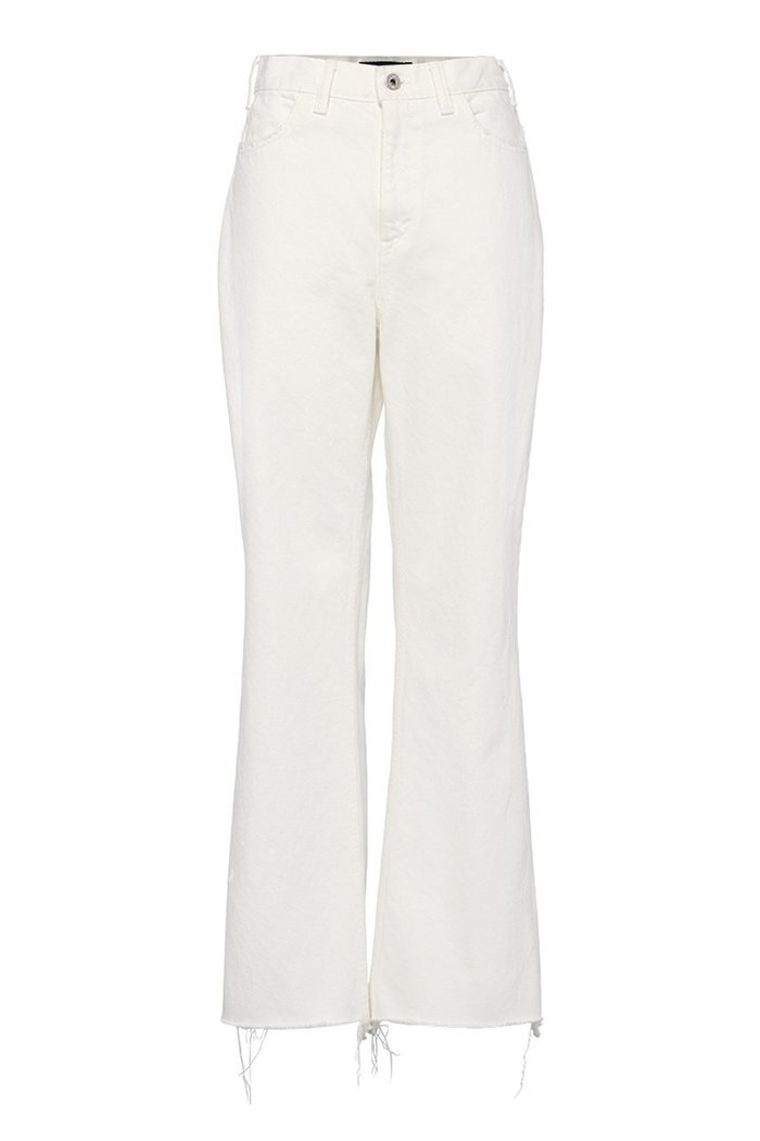 【マディソンブルー/MADISONBLUE】のHEM CUT FLARE PANTS ヘムカットフレアパンツ インテリア・キッズ・メンズ・レディースファッション・服の通販 founy(ファニー) https://founy.com/ ファッション Fashion レディースファッション Fashion for Women パンツ Pants & Trousers デニムパンツ・ジーンズ・美脚デニム Denim Jeans & Pants デニム Denim, Jeans Material ブリーチ Bleach, Washed Finish ヴィンテージ Vintage Style |ID: prp329100004707935 ipo3291000000036676282