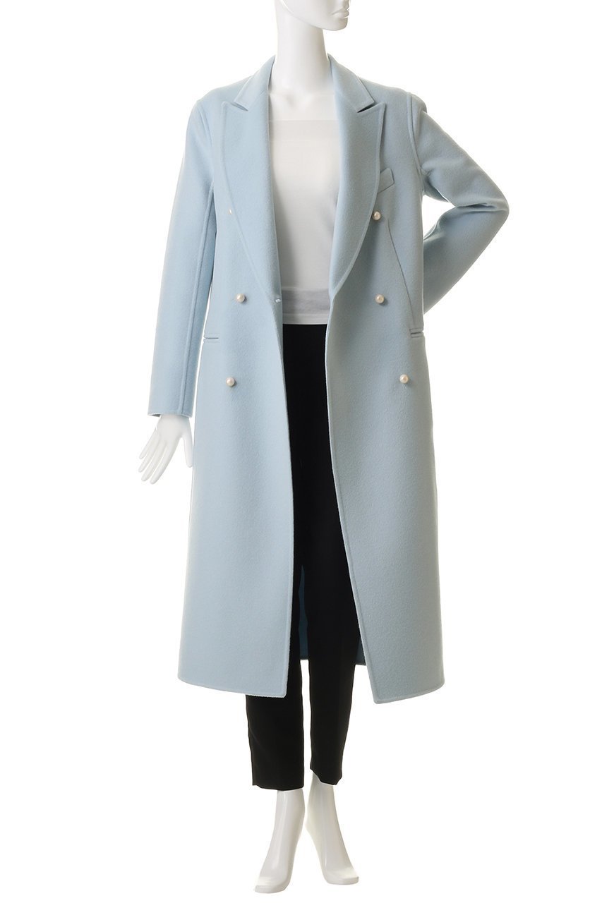 【マディソンブルー/MADISONBLUE】のPEARL CHESTER COAT BEAVER パールボタンチェスターコート 人気、トレンドファッション・服の通販 founy(ファニー) 　ファッション　Fashion　レディースファッション　Fashion for Women　アウター　Coat / Outerwear Collection　コート・ロングコート・ピーコート　Long Coats, Peacoats & More　チェスターコート・ロング丈アウター　Chester Coats / Chesterfield Long Coats　チェスターコート　Chester Coat, Long Coat　パール　Pearl, Pearl Accent　ロング　Long, Long-Length　エレガント 上品　Elegant　新作・新入荷　New Arrivals / New In　other-6|ID: prp329100004707939 ipo3291000000034004392