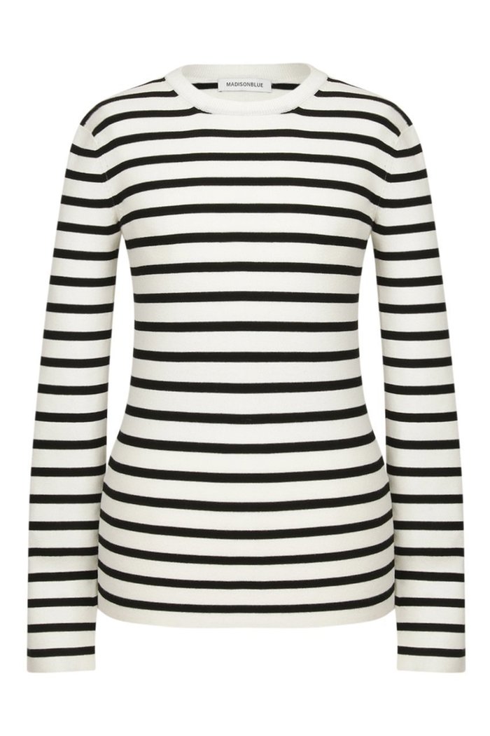 【マディソンブルー/MADISONBLUE】のCREW NECK BORDER PO クルーネックボーダープルオーバー インテリア・キッズ・メンズ・レディースファッション・服の通販 founy(ファニー) https://founy.com/ ファッション Fashion レディースファッション Fashion for Women トップス・カットソー Cut & Sew Tops シャツ・ブラウス・オフィスカジュアル Elegant Blouses & Button-Ups ロングTシャツ・Tシャツ Longline T-Shirts & Tees カジュアルプルオーバー・ニットトップス Pullovers & Knit Tops / Casual Pullovers カットソー・ベーシックTシャツ Cut-and-Sewn Tops / Stretch Tees & Basics なめらか Smooth, Silky Texture スリーブ Sleeve, Long Sleeve / Short Sleeve フィット Fit, Slim Fit ロング Long, Long-Length |ID: prp329100004707941 ipo3291000000036995619