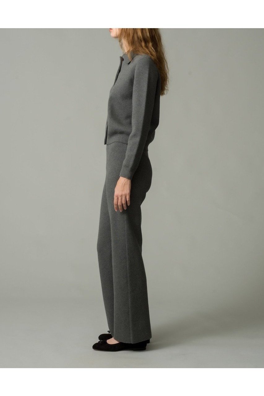 【デミーリー/DEMYLEE】のTOLU コットンカシミヤ シャツカラーニットカーディガン 人気、トレンドファッション・服の通販 founy(ファニー) 　ファッション　Fashion　レディースファッション　Fashion for Women　トップス・カットソー　Cut & Sew Tops　ニット　Knit Tops & Sweaters　カーディガン・羽織り　Layered Style Cardigans　シャツ・ブラウス・オフィスカジュアル　Elegant Blouses & Button-Ups　カーディガン　Cardigan, Knitwear　コンパクト　Compact, Small Size　ショート　Short, Short Length　エレガント 上品　Elegant　新作・新入荷　New Arrivals / New In　other-7|ID: prp329100004707953 ipo3291000000034004495