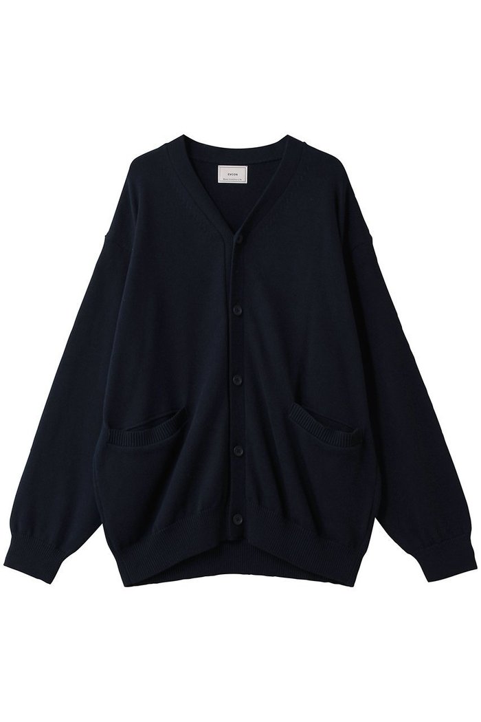 【エビコン/EVCON】の【UNISEX】COTTON KNIT CARDIGAN/カーディガン インテリア・キッズ・メンズ・レディースファッション・服の通販 founy(ファニー) https://founy.com/ ファッション Fashion レディースファッション Fashion for Women トップス・カットソー Cut & Sew Tops ニット Knit Tops & Sweaters カーディガン・羽織り Layered Style Cardigans ユニセックス Unisex, Genderless カーディガン Cardigan, Knitwear シンプル Simple, Minimal フォルム Silhouette, Form リラックス Relax, Relaxed Fit |ID: prp329100004707959 ipo3291000000034004525