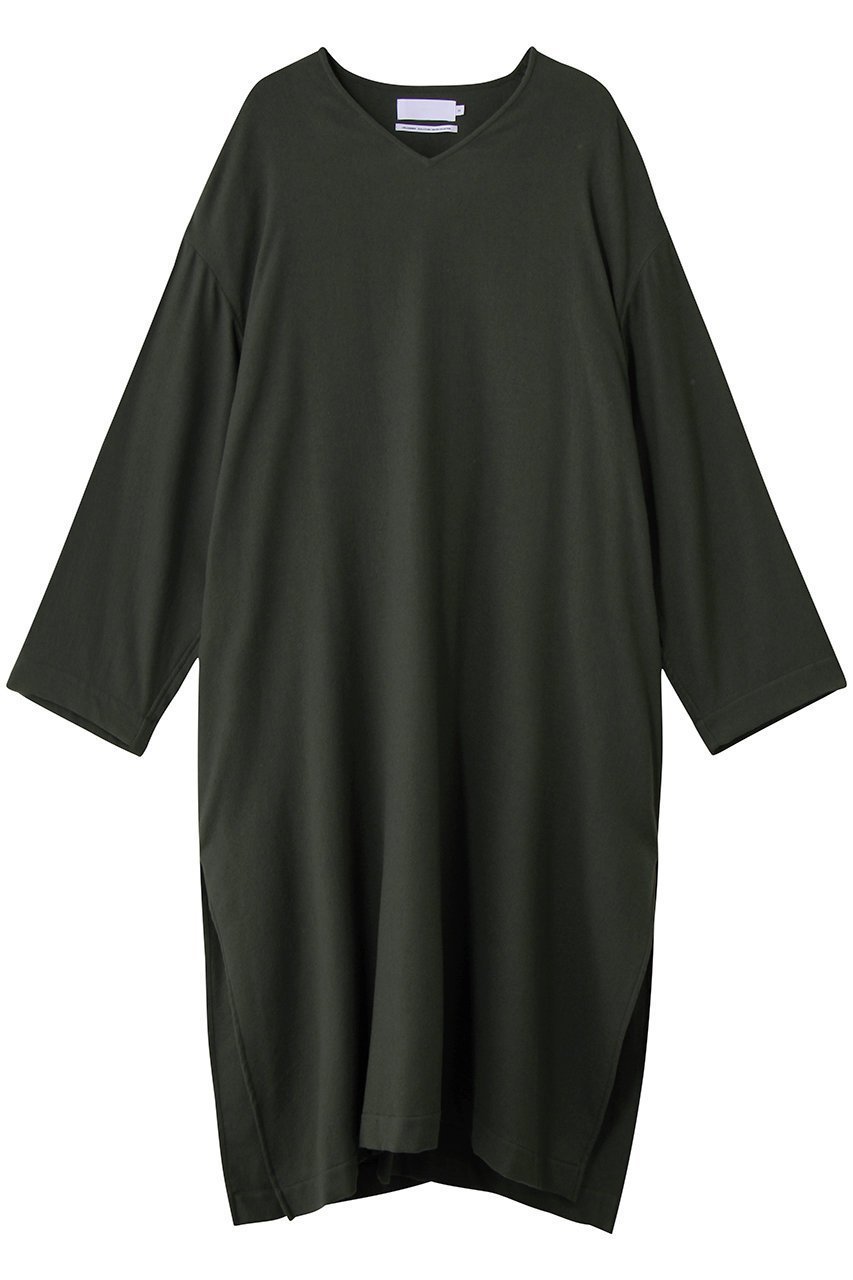【グラフペーパー/Graphpaper】のExtra Fine Wool Viyella Caftan/カフタン・ワンピース 人気、トレンドファッション・服の通販 founy(ファニー) 　ファッション　Fashion　レディースファッション　Fashion for Women　ワンピース　Dresses　チュニック　Tunic Tops & Dresses　インナー　Innerwear　スリーブ　Sleeve, Long Sleeve / Short Sleeve　チュニック　Tunic, Long Top　ハイネック　High Neck, Mock Neck　ロング　Long, Long-Length　新作・新入荷　New Arrivals / New In　A/W・秋冬　Autumn/Winter　 other-1|ID: prp329100004707963 ipo3291000000034004545
