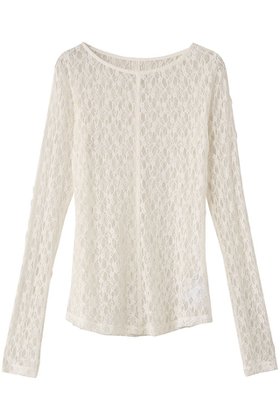【マノフ/MANOF】 2WAY LACE TOPS/トップス人気、トレンドファッション・服の通販 founy(ファニー) ファッション Fashion レディースファッション Fashion for Women トップス・カットソー Cut & Sew Tops シャツ・ブラウス・オフィスカジュアル Elegant Blouses & Button-Ups ロングTシャツ・Tシャツ Longline T-Shirts & Tees カットソー・ベーシックTシャツ Cut-and-Sewn Tops / Stretch Tees & Basics カットソー Cut and Sewn Top キャミソール Camisole, Spaghetti Strap Top ストレッチ Stretch, Stretchy Fabric スリーブ Sleeve, Long Sleeve / Short Sleeve レース Lace, Lace Fabric ロング Long, Long-Length 新作・新入荷 New Arrivals / New In |ID:prp329100004707964