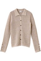 【マノフ/MANOF】のOPENWORK KNIT CARDIGAN カーディガン 人気、トレンドファッション・服の通販 founy(ファニー) ファッション Fashion レディースファッション Fashion for Women トップス・カットソー Cut & Sew Tops ニット Knit Tops & Sweaters カーディガン・羽織り Layered Style Cardigans カーディガン Cardigan, Knitwear コンパクト Compact, Small Size スリット Slit, Slit Detail エレガント 上品 Elegant 新作・新入荷 New Arrivals / New In 透かし Cut-Out, Lacework |ID:prp329100004707966