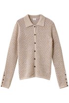 【マノフ/MANOF】のOPENWORK KNIT CARDIGAN カーディガン 人気、トレンドファッション・服の通販 founy(ファニー) ファッション Fashion レディースファッション Fashion for Women トップス・カットソー Cut & Sew Tops ニット Knit Tops & Sweaters カーディガン・羽織り Layered Style Cardigans カーディガン Cardigan, Knitwear コンパクト Compact, Small Size スリット Slit, Slit Detail エレガント 上品 Elegant 新作・新入荷 New Arrivals / New In 透かし Cut-Out, Lacework thumbnail BEIGE|ID: prp329100004707966 ipo3291000000034004569