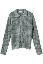 【マノフ/MANOF】のOPENWORK KNIT CARDIGAN カーディガン 人気、トレンドファッション・服の通販 founy(ファニー) ファッション Fashion レディースファッション Fashion for Women トップス・カットソー Cut & Sew Tops ニット Knit Tops & Sweaters カーディガン・羽織り Layered Style Cardigans カーディガン Cardigan, Knitwear コンパクト Compact, Small Size スリット Slit, Slit Detail エレガント 上品 Elegant 新作・新入荷 New Arrivals / New In 透かし Cut-Out, Lacework thumbnail MINT|ID: prp329100004707966 ipo3291000000034004570