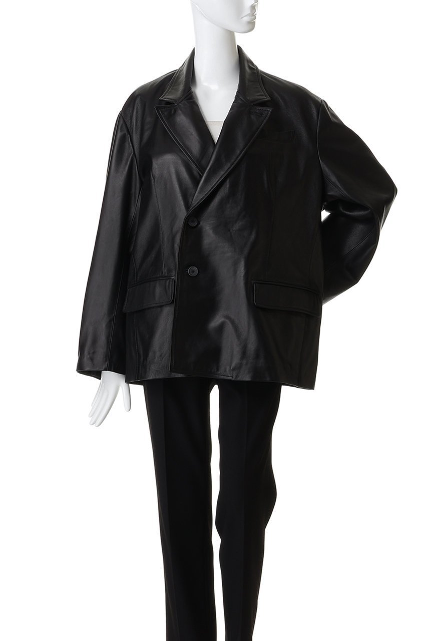 【メゾンスペシャル/MAISON SPECIAL】の【UNISEX】SHEEPレザーピークドラペルセミダブルジャケト 人気、トレンドファッション・服の通販 founy(ファニー) 　ファッション　Fashion　レディースファッション　Fashion for Women　アウター　Coat / Outerwear Collection　レディースジャケット・軽アウター　Jackets　ユニセックス　Unisex, Genderless　おすすめ　Recommended / Our Picks　ジャケット　Jacket, Outerwear　フェミニン　Feminine, Girly　エレガント 上品　Elegant　新作・新入荷　New Arrivals / New In　other-2|ID: prp329100004707977 ipo3291000000034004652