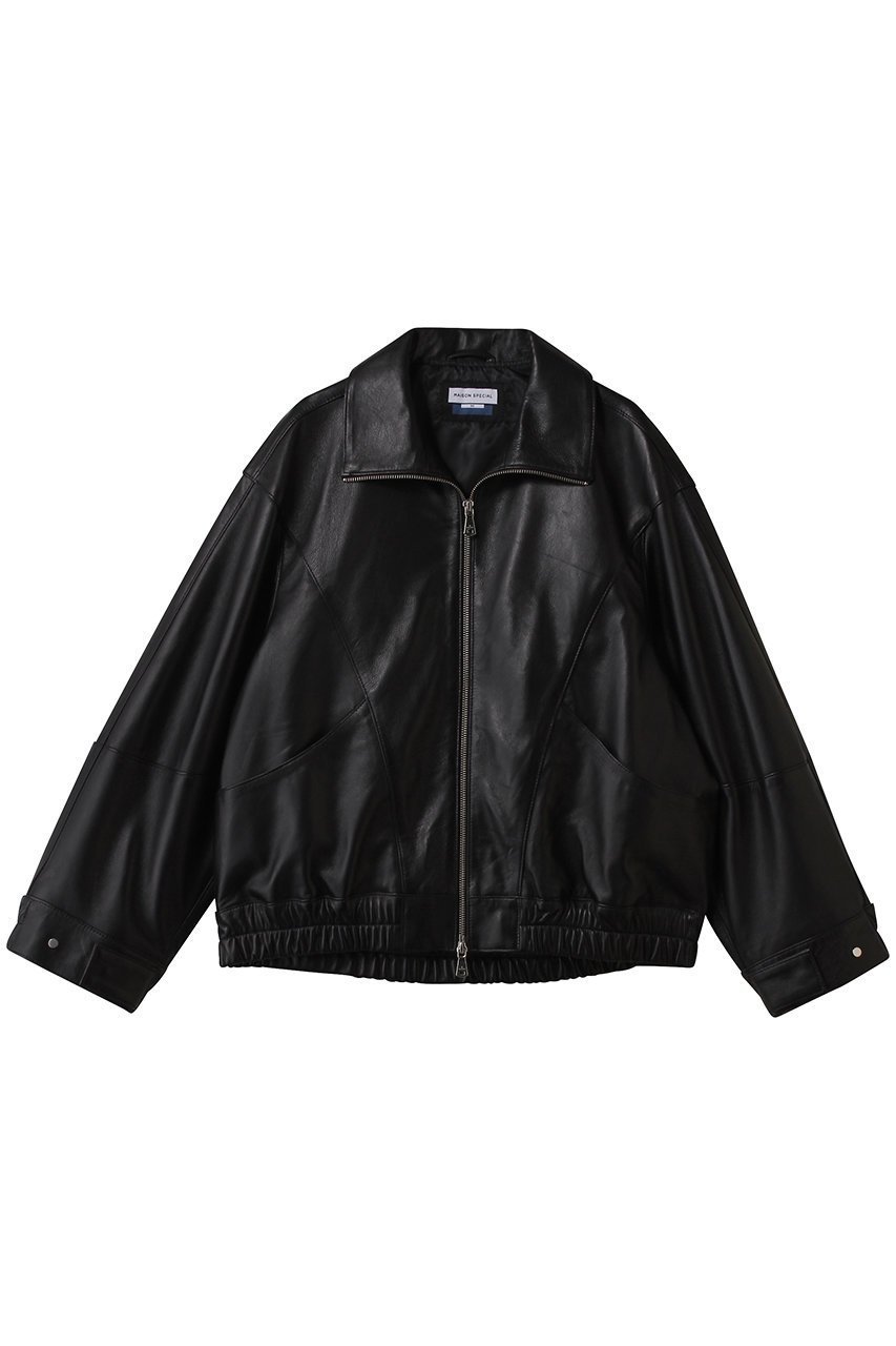 【メゾンスペシャル/MAISON SPECIAL】の【UNISEX】SHEEPレザースタンドブルゾン インテリア・キッズ・メンズ・レディースファッション・服の通販 founy(ファニー) 　ファッション　Fashion　レディースファッション　Fashion for Women　アウター　Coat / Outerwear Collection　レディースジャケット・軽アウター　Jackets　ブルゾンジャケット・スポーティアウター　Blouson Jackets　ユニセックス　Unisex, Genderless　ジャケット　Jacket, Outerwear　スタンド　Stand Collar, Upright Stand　ブルゾン　Blouson, Bomber Jacket　エレガント 上品　Elegant　新作・新入荷　New Arrivals / New In　BLK(ブラック)|ID: prp329100004707979 ipo3291000000034004662
