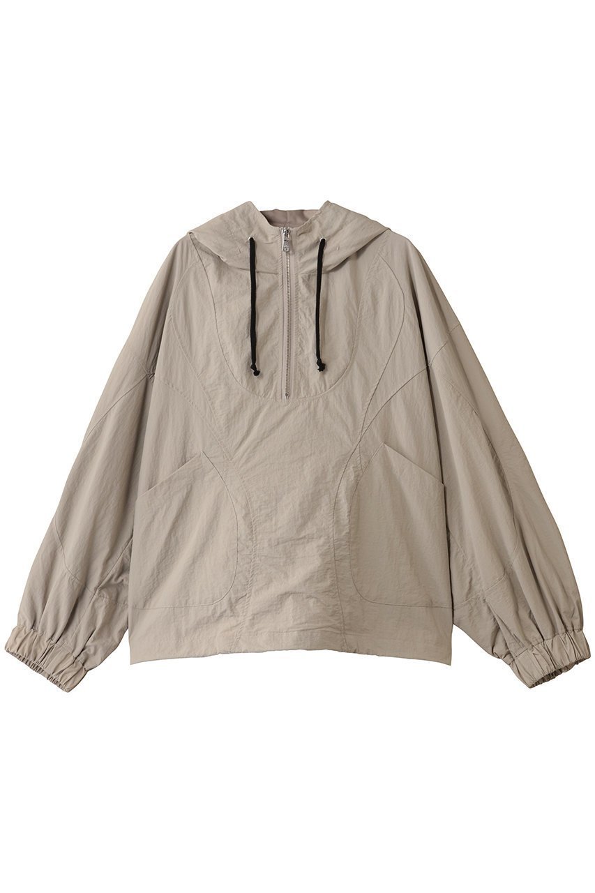 【メゾンスペシャル/MAISON SPECIAL】の【UNISEX】ハーフジップアノラックブルゾン インテリア・キッズ・メンズ・レディースファッション・服の通販 founy(ファニー) 　ファッション　Fashion　レディースファッション　Fashion for Women　アウター　Coat / Outerwear Collection　レディースジャケット・軽アウター　Jackets　ブルゾンジャケット・スポーティアウター　Blouson Jackets　ユニセックス　Unisex, Genderless　おすすめ　Recommended / Our Picks　ショルダー　Shoulder, Shoulder Strap　ジャケット　Jacket, Outerwear　ドロップ　Drop Shoulder, Dropped Style　ドローコード　Drawcord, Drawstring Cord　ブルゾン　Blouson, Bomber Jacket　ボトム　Bottoms, Lower Wear　ルーズ　Loose, Oversized　ワイド　Wide, Wide Fit　ワッシャー　Washer, Crinkled Finish　新作・新入荷　New Arrivals / New In　G.BGE(グレーベージュ)|ID: prp329100004707983 ipo3291000000034004690