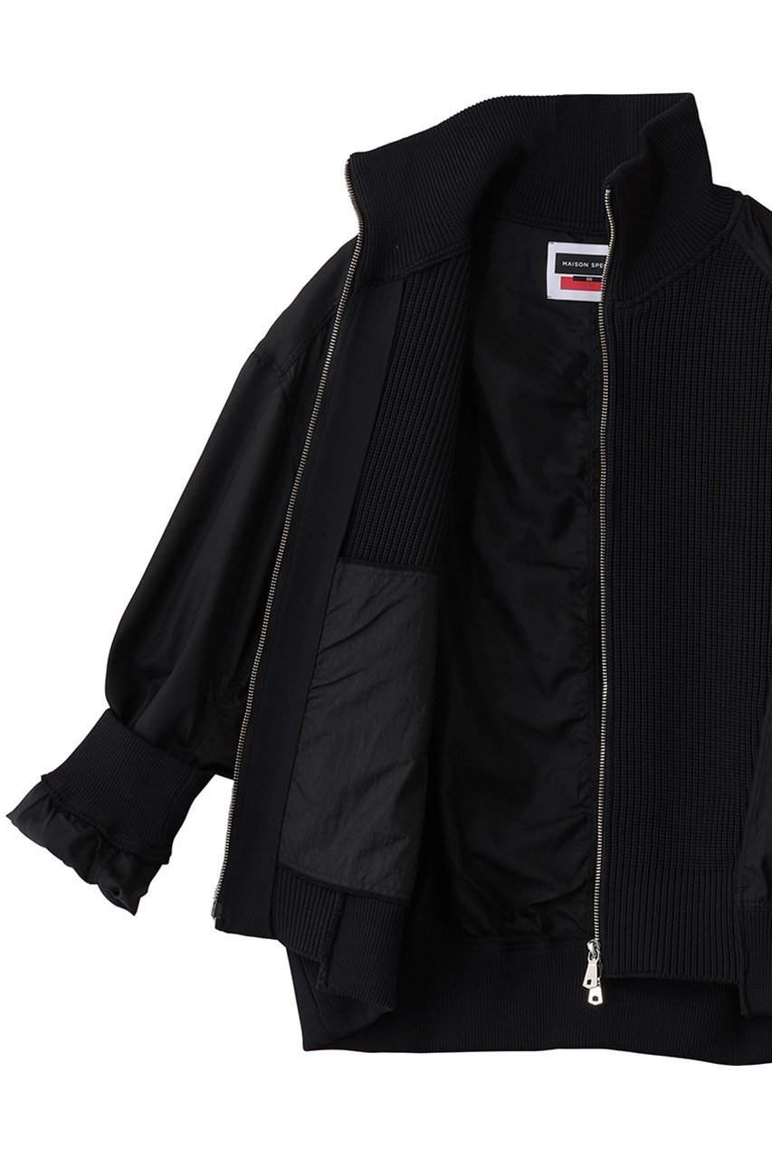 【メゾンスペシャル/MAISON SPECIAL】の【UNISEX】ニットコンビドライバーズニットブルゾン 人気、トレンドファッション・服の通販 founy(ファニー) 　ファッション　Fashion　レディースファッション　Fashion for Women　トップス・カットソー　Cut & Sew Tops　ニット　Knit Tops & Sweaters　カーディガン・羽織り　Layered Style Cardigans　ユニセックス　Unisex, Genderless　カーディガン　Cardigan, Knitwear　コンビ　Combo, Combination Style　ショルダー　Shoulder, Shoulder Strap　スポーティ　Sporty, Casual Athletic　ドロップ　Drop Shoulder, Dropped Style　フェミニン　Feminine, Girly　ブルゾン　Blouson, Bomber Jacket　新作・新入荷　New Arrivals / New In　other-6|ID: prp329100004707985 ipo3291000000034004708