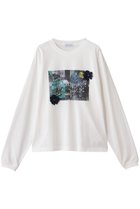 【メゾンスペシャル/MAISON SPECIAL】のガーデンフォトフラワーロンT WHT(ホワイト)|ID: prp329100004707987 ipo3291000000034004722