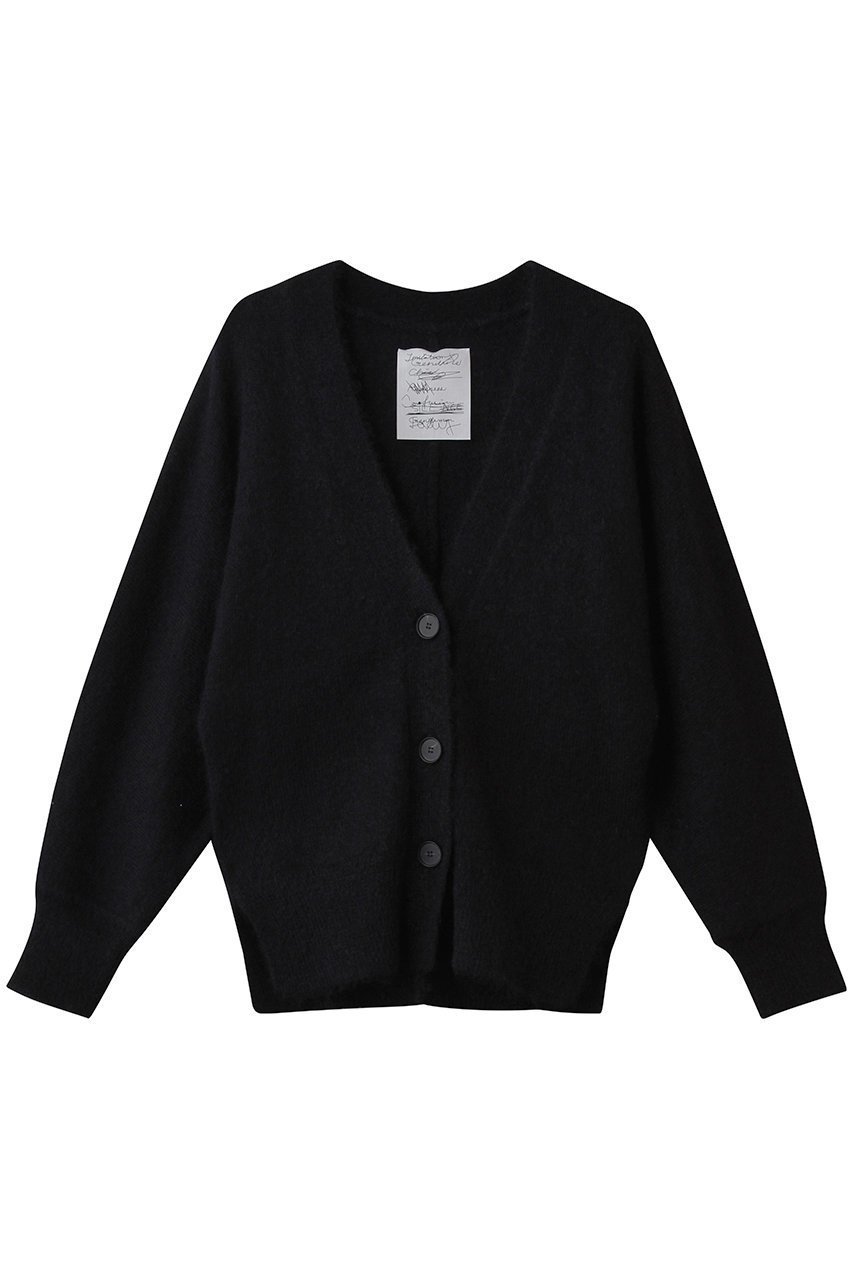 【カオス/Chaos】のポストカーディガン インテリア・キッズ・メンズ・レディースファッション・服の通販 founy(ファニー) 　ファッション　Fashion　レディースファッション　Fashion for Women　トップス・カットソー　Cut & Sew Tops　ニット　Knit Tops & Sweaters　カーディガン・羽織り　Layered Style Cardigans　エアリー　Airy Texture　カーディガン　Cardigan, Knitwear　スリーブ　Sleeve, Long Sleeve / Short Sleeve　フレア　Flare, Flared　マニッシュ　Mannish, Boyish　新作・新入荷　New Arrivals / New In　ネイビー|ID: prp329100004707989 ipo3291000000034004739