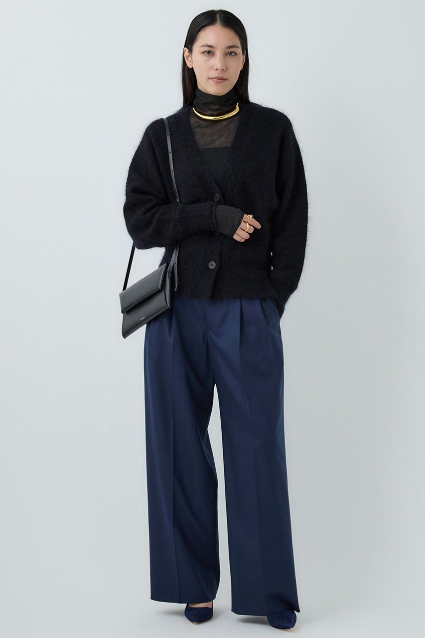 【カオス/Chaos】のポストカーディガン 人気、トレンドファッション・服の通販 founy(ファニー) 　ファッション　Fashion　レディースファッション　Fashion for Women　トップス・カットソー　Cut & Sew Tops　ニット　Knit Tops & Sweaters　カーディガン・羽織り　Layered Style Cardigans　エアリー　Airy Texture　カーディガン　Cardigan, Knitwear　スリーブ　Sleeve, Long Sleeve / Short Sleeve　フレア　Flare, Flared　マニッシュ　Mannish, Boyish　other-6|ID: prp329100004707989 ipo3291000000034628355