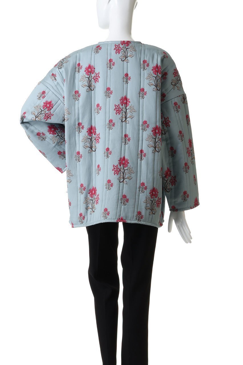 【ミズイロ インド/mizuiro ind】のprint quitting JK ジャケット 人気、トレンドファッション・服の通販 founy(ファニー) 　ファッション　Fashion　レディースファッション　Fashion for Women　アウター　Coat / Outerwear Collection　レディースジャケット・軽アウター　Jackets　キルティング　Quilted, Quilting　シンプル　Simple, Minimal　ジャケット　Jacket, Outerwear　ストライプ　Stripe, Striped Pattern　フラワー　Flower, Floral　モノトーン　Monotone, Black and White　新作・新入荷　New Arrivals / New In　other-4|ID: prp329100004707994 ipo3291000000034004777