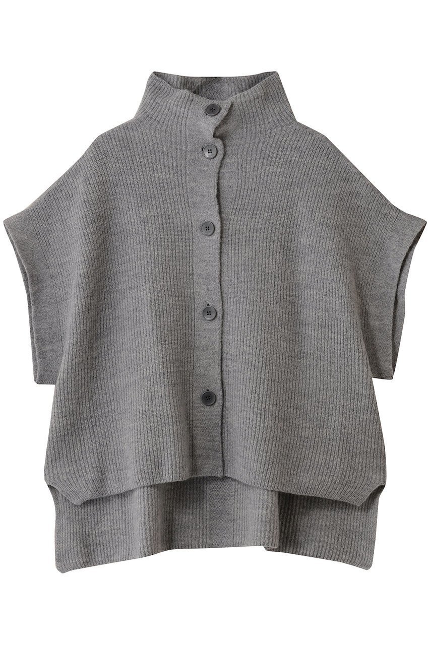 【スリー ドッツ/three dots】のウールカシミヤ ボタンベスト インテリア・キッズ・メンズ・レディースファッション・服の通販 founy(ファニー) 　ファッション　Fashion　レディースファッション　Fashion for Women　トップス・カットソー　Cut & Sew Tops　ニット　Knit Tops & Sweaters　ベスト&ジレ / 重ね着スタイル　Vests & Gilets　カジュアルプルオーバー・ニットトップス　Pullovers & Knit Tops / Casual Pullovers　おすすめ　Recommended / Our Picks　セットアップ　Set-Up, Coordinated Outfit　ベスト　Vest, Waistcoat　新作・新入荷　New Arrivals / New In　秋　Autumn　メランジグレー|ID: prp329100004708004 ipo3291000000034004843