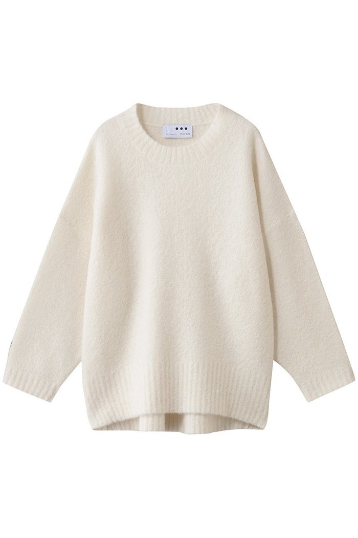 【スリー ドッツ/three dots】のミニブークレービッグトップ インテリア・キッズ・メンズ・レディースファッション・服の通販 founy(ファニー) https://founy.com/ ファッション Fashion レディースファッション Fashion for Women トップス・カットソー Cut & Sew Tops ニット Knit Tops & Sweaters カジュアルプルオーバー・ニットトップス Pullovers & Knit Tops / Casual Pullovers おすすめ Recommended / Our Picks サテン Satin, Glossy Fabric シンプル Simple, Minimal タイトスカート Pencil Skirt, Tight Skirt モコモコ Fuzzy, Fluffy 新作・新入荷 New Arrivals / New In A/W・秋冬 Autumn/Winter |ID: prp329100004708006 ipo3291000000034004854