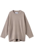 【スリー ドッツ/three dots】のミニブークレービッグトップ グレーベージュ|ID: prp329100004708006 ipo3291000000034004859