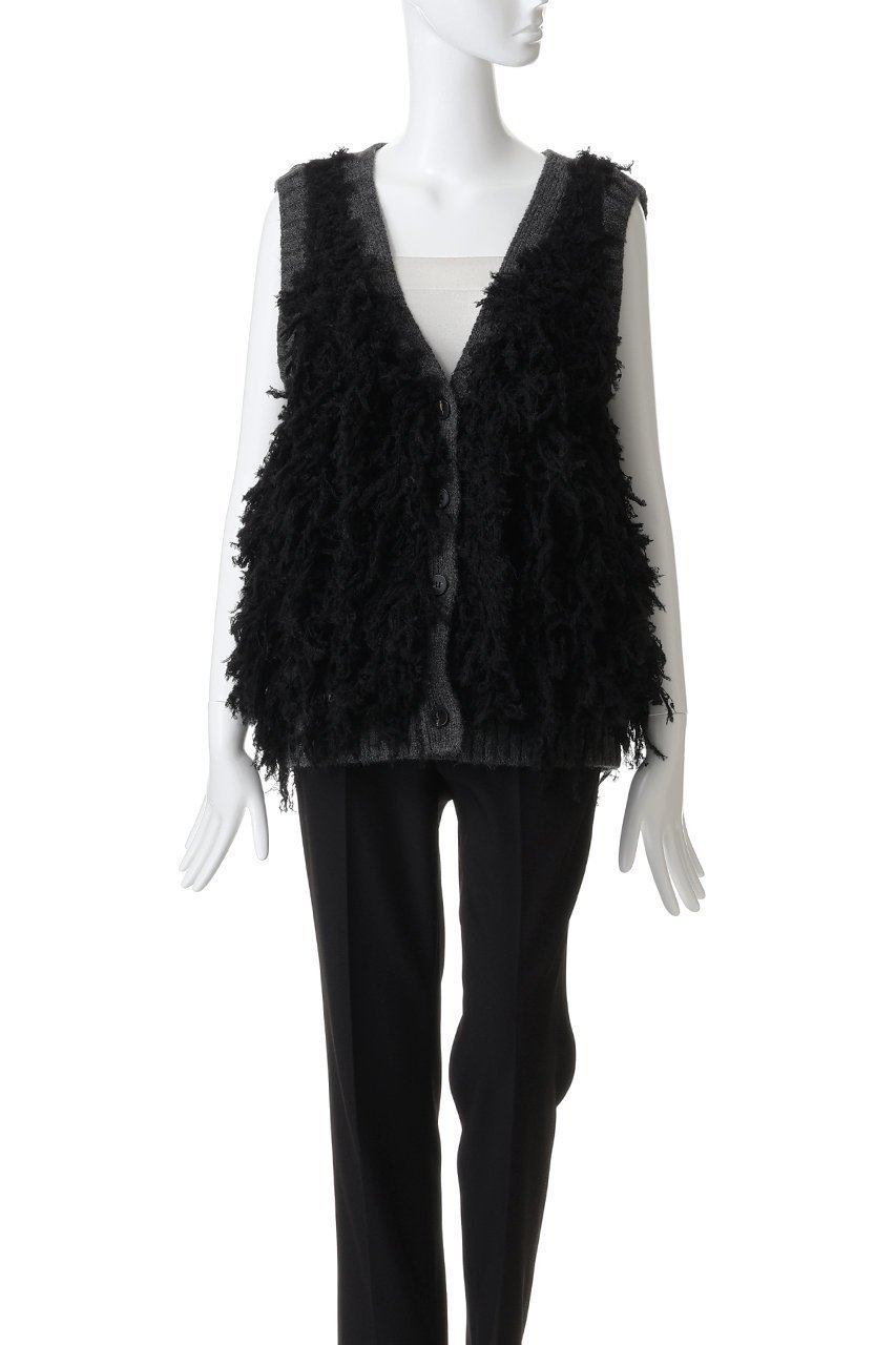 【プランク プロジェクト/PRANK PROJECT】のフラッフィーニットベスト / Fluffy Knit Vest 人気、トレンドファッション・服の通販 founy(ファニー) 　ファッション　Fashion　レディースファッション　Fashion for Women　トップス・カットソー　Cut & Sew Tops　ニット　Knit Tops & Sweaters　カーディガン・羽織り　Layered Style Cardigans　ベスト&ジレ / 重ね着スタイル　Vests & Gilets　カーディガン　Cardigan, Knitwear　フロント　Front, Front Design　ベスト　Vest, Waistcoat　マニッシュ　Mannish, Boyish　新作・新入荷　New Arrivals / New In　other-2|ID: prp329100004708016 ipo3291000000034004938