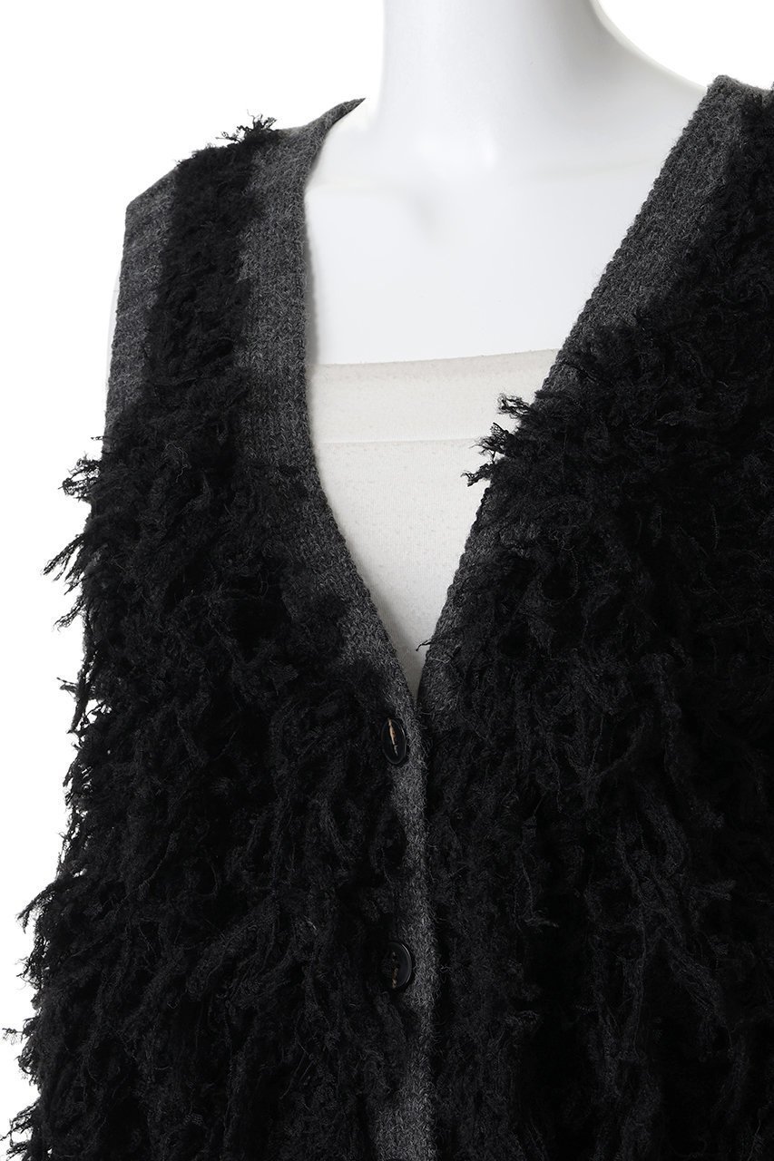 【プランク プロジェクト/PRANK PROJECT】のフラッフィーニットベスト / Fluffy Knit Vest 人気、トレンドファッション・服の通販 founy(ファニー) 　ファッション　Fashion　レディースファッション　Fashion for Women　トップス・カットソー　Cut & Sew Tops　ニット　Knit Tops & Sweaters　カーディガン・羽織り　Layered Style Cardigans　ベスト&ジレ / 重ね着スタイル　Vests & Gilets　カーディガン　Cardigan, Knitwear　フロント　Front, Front Design　ベスト　Vest, Waistcoat　マニッシュ　Mannish, Boyish　新作・新入荷　New Arrivals / New In　other-5|ID: prp329100004708016 ipo3291000000034004941