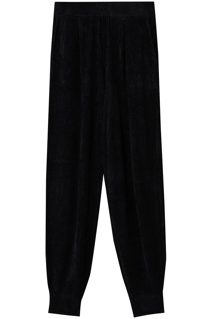 【スリー ドッツ/three dots】のベロアセーター パンツ インテリア・キッズ・メンズ・レディースファッション・服の通販 founy(ファニー) 　ファッション　Fashion　レディースファッション　Fashion for Women　パンツ　Pants & Trousers　シンプル　Simple, Minimal　セーター　Sweater, Knitwear　ベロア　Velour, Soft Velvet　新作・新入荷　New Arrivals / New In　ブラック|ID: prp329100004708018 ipo3291000000034004957