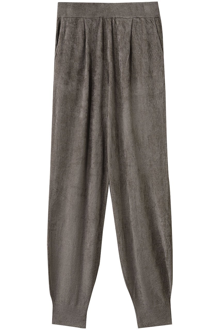 【スリー ドッツ/three dots】のベロアセーター パンツ インテリア・キッズ・メンズ・レディースファッション・服の通販 founy(ファニー) 　ファッション　Fashion　レディースファッション　Fashion for Women　パンツ　Pants & Trousers　シンプル　Simple, Minimal　セーター　Sweater, Knitwear　ベロア　Velour, Soft Velvet　モカ|ID: prp329100004708018 ipo3291000000035869785