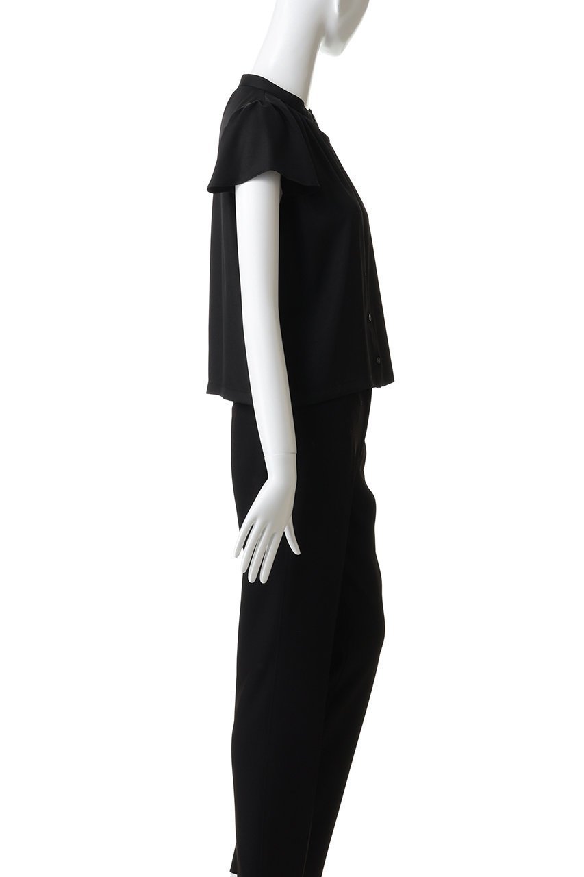 【スリー ドッツ/three dots】のシルキーツイル トップス 人気、トレンドファッション・服の通販 founy(ファニー) 　ファッション　Fashion　レディースファッション　Fashion for Women　トップス・カットソー　Cut & Sew Tops　シャツ・ブラウス・オフィスカジュアル　Elegant Blouses & Button-Ups　ロングTシャツ・Tシャツ　Longline T-Shirts & Tees　カットソー・ベーシックTシャツ　Cut-and-Sewn Tops / Stretch Tees & Basics　おすすめ　Recommended / Our Picks　ギャザー　Gathered, Ruffled　ショート　Short, Short Length　シルク　Silk, 100% Silk　スリーブ　Sleeve, Long Sleeve / Short Sleeve　セットアップ　Set-Up, Coordinated Outfit　フレア　Flare, Flared　新作・新入荷　New Arrivals / New In　other-3|ID: prp329100004708020 ipo3291000000034004976