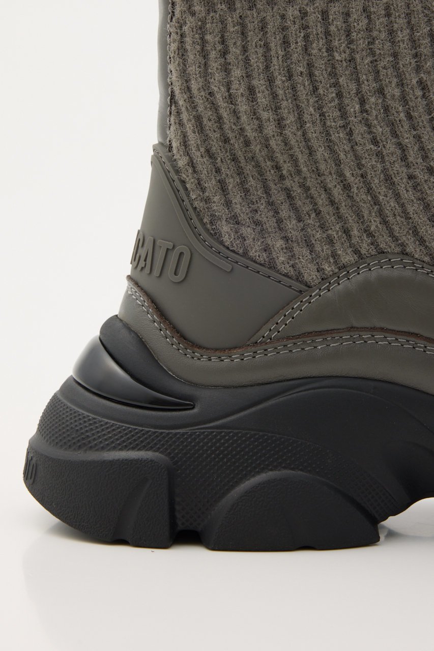 【スタッカート/STACCATO】のドルチェコードスニーカーブーツ 人気、トレンドファッション・服の通販 founy(ファニー) 　ファッション　Fashion　レディースファッション　Fashion for Women　エレガント 上品　Elegant　ショート　Short, Short Length　ストーン　Stone, Gem-Like　スニーカー　Sneakers, Trainers　リブニット　Rib Knit, Ribbed Knit　レース　Lace, Lace Fabric　軽量　Lightweight, Ultra Light　other-6|ID: prp329100004708025 ipo3291000000035512619