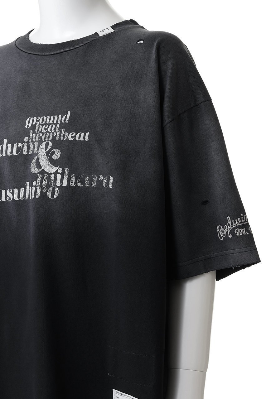 【メゾン ミハラヤスヒロ/Maison MIHARA YASUHIRO / MEN】の【MEN】【Maison MIHARA YASUHIRO × BEDWIN & THE HEARTBREAKERS】 PHOTO PRINT Tシャツ 人気、トレンドファッション・服の通販 founy(ファニー) 　ファッション　Fashion　メンズファッション　Fashion for Men　トップス・カットソー　Cut & Sew Tops　メンズシャツ　Shirts　コラボ　Collaboration, Collab　ショート　Short, Short Length　スリーブ　Sleeve, Long Sleeve / Short Sleeve　ダメージ　Distressed, Destroyed　プリント　Print, Printed Pattern　新作・新入荷　New Arrivals / New In　other-5|ID: prp329100004708029 ipo3291000000034005072