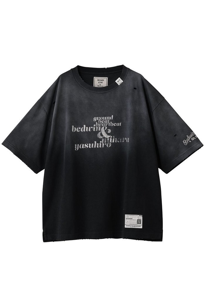 【メゾン ミハラヤスヒロ/Maison MIHARA YASUHIRO / MEN】の【MEN】【Maison MIHARA YASUHIRO × BEDWIN & THE HEARTBREAKERS】 PHOTO PRINT Tシャツ インテリア・キッズ・メンズ・レディースファッション・服の通販 founy(ファニー) https://founy.com/ ファッション Fashion メンズファッション Fashion for Men トップス・カットソー Cut & Sew Tops メンズシャツ Shirts コラボ Collaboration, Collab ショート Short, Short Length スリーブ Sleeve, Long Sleeve / Short Sleeve ダメージ Distressed, Destroyed プリント Print, Printed Pattern |ID: prp329100004708029 ipo3291000000035869879