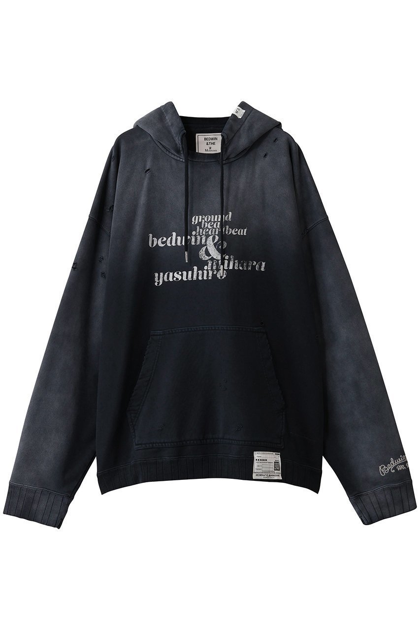 【メゾン ミハラヤスヒロ/Maison MIHARA YASUHIRO / MEN】の【MEN】【Maison MIHARA YASUHIRO × BEDWIN & THE HEARTBREAKERS】 PHOTO PRINT フーディー 人気、トレンドファッション・服の通販 founy(ファニー) 　ファッション　Fashion　メンズファッション　Fashion for Men　トップス・カットソー　Cut & Sew Tops　パーカー・フーディー / カジュアルコーデ　Hoodies & Parkas　メンズシャツ　Shirts　グラデーション　Gradient, Ombre　コラボ　Collaboration, Collab　フロント　Front, Front Design　プリント　Print, Printed Pattern　ボトム　Bottoms, Lower Wear　新作・新入荷　New Arrivals / New In　 other-1|ID: prp329100004708030 ipo3291000000034005074