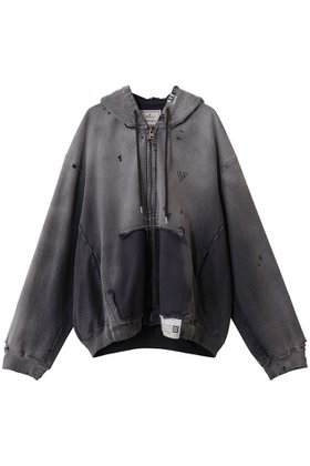 【メゾン ミハラヤスヒロ/Maison MIHARA YASUHIRO / MEN】 【MEN】SUN FADED パーカー人気、トレンドファッション・服の通販 founy(ファニー) ファッション Fashion メンズファッション Fashion for Men トップス・カットソー Cut & Sew Tops パーカー・フーディー / カジュアルコーデ Hoodies & Parkas メンズシャツ Shirts ダメージ Distressed, Destroyed パーカー Hoodie, Parka フロント Front, Front Design ブリーチ Bleach, Washed Finish ボトム Bottoms, Lower Wear ポケット Pocket, Pocket Detail 新作・新入荷 New Arrivals / New In |ID:prp329100004708032