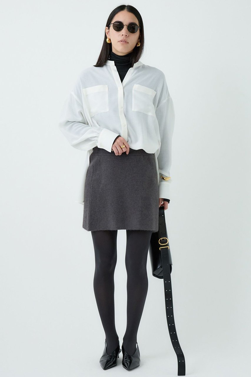 【カオス/Chaos】のパランビエラシャツ 人気、トレンドファッション・服の通販 founy(ファニー) 　ファッション　Fashion　レディースファッション　Fashion for Women　トップス・カットソー　Cut & Sew Tops　シャツ・ブラウス・オフィスカジュアル　Elegant Blouses & Button-Ups　キュプラ　Cupro, Eco Fabric　スリーブ　Sleeve, Long Sleeve / Short Sleeve　ドレープ　Drape, Draping Fabric　バランス　Balance, Style Balance　フェミニン　Feminine, Girly　ロング　Long, Long-Length　新作・新入荷　New Arrivals / New In　other-2|ID: prp329100004708033 ipo3291000000034005101