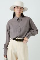 【カオス/Chaos】のウィンターボーイフレンドシャツ 人気、トレンドファッション・服の通販 founy(ファニー) ファッション Fashion レディースファッション Fashion for Women トップス・カットソー Cut & Sew Tops シャツ・ブラウス・オフィスカジュアル Elegant Blouses & Button-Ups ウォッシャブル Machine Washable クール Cool, Chic スリーブ Sleeve, Long Sleeve / Short Sleeve ロング Long, Long-Length 夏 Summer 新作・新入荷 New Arrivals / New In thumbnail モカ|ID: prp329100004708034 ipo3291000000034005110