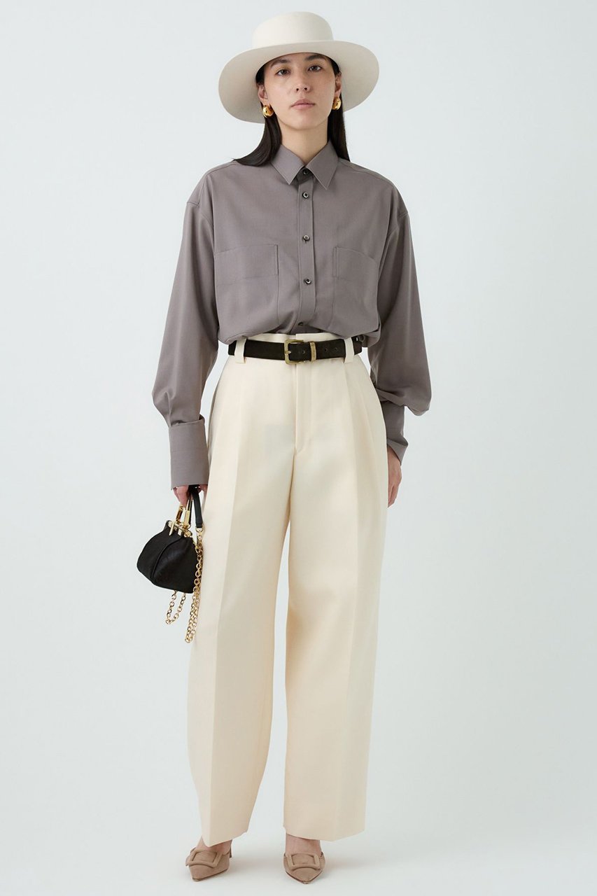 【カオス/Chaos】のウィンターボーイフレンドシャツ 人気、トレンドファッション・服の通販 founy(ファニー) 　ファッション　Fashion　レディースファッション　Fashion for Women　トップス・カットソー　Cut & Sew Tops　シャツ・ブラウス・オフィスカジュアル　Elegant Blouses & Button-Ups　ウォッシャブル　Machine Washable　クール　Cool, Chic　スリーブ　Sleeve, Long Sleeve / Short Sleeve　ロング　Long, Long-Length　夏　Summer　新作・新入荷　New Arrivals / New In　other-2|ID: prp329100004708034 ipo3291000000034005111
