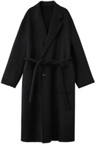 【シュタイン/ssstein / MEN】の【MEN】WOOL/CASHMERE REVERSIBLE NOTCH LAPEL COAT ブラック/ブラック|ID:prp329100004708035
