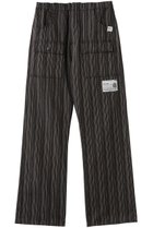 【メゾン ミハラヤスヒロ/Maison MIHARA YASUHIRO / MEN】の【MEN】【Maison MIHARA YASUHIRO × BEDWIN & THE HEARTBREAKERS】 BUSH パンツ 人気、トレンドファッション・服の通販 founy(ファニー) ファッション Fashion メンズファッション Fashion for Men ボトムス Bottoms おすすめ Recommended / Our Picks コラボ Collaboration, Collab ジャケット Jacket, Outerwear スウェット / スエット Sweatshirt, Sweatwear ストライプ Stripe, Striped Pattern ポケット Pocket, Pocket Detail ワイド Wide, Wide Fit 新作・新入荷 New Arrivals / New In thumbnail ブラック|ID: prp329100004708038 ipo3291000000034005158