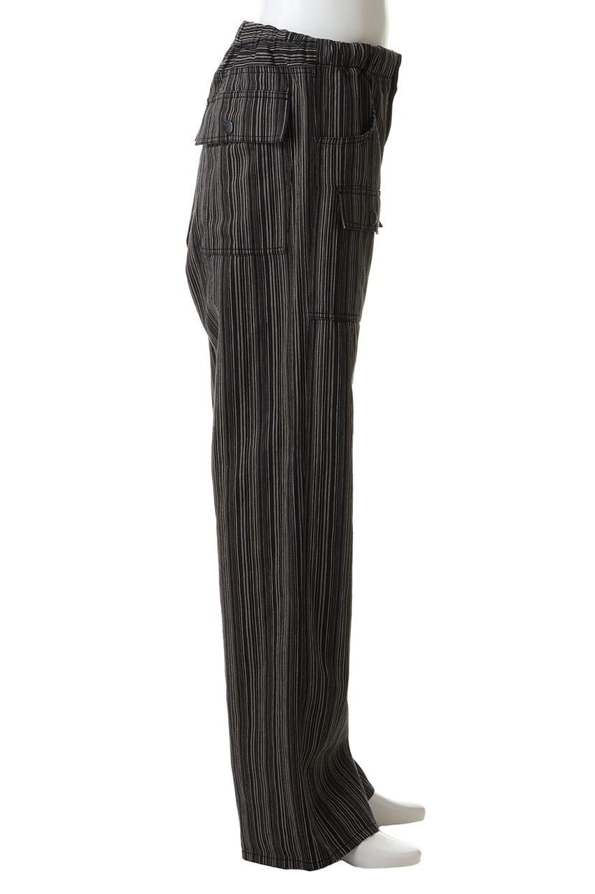 【メゾン ミハラヤスヒロ/Maison MIHARA YASUHIRO / MEN】の【MEN】【Maison MIHARA YASUHIRO × BEDWIN & THE HEARTBREAKERS】 BUSH パンツ 人気、トレンドファッション・服の通販 founy(ファニー) 　ファッション　Fashion　メンズファッション　Fashion for Men　ボトムス　Bottoms　おすすめ　Recommended / Our Picks　コラボ　Collaboration, Collab　ジャケット　Jacket, Outerwear　スウェット / スエット　Sweatshirt, Sweatwear　ストライプ　Stripe, Striped Pattern　ポケット　Pocket, Pocket Detail　ワイド　Wide, Wide Fit　other-3|ID: prp329100004708038 ipo3291000000035869956