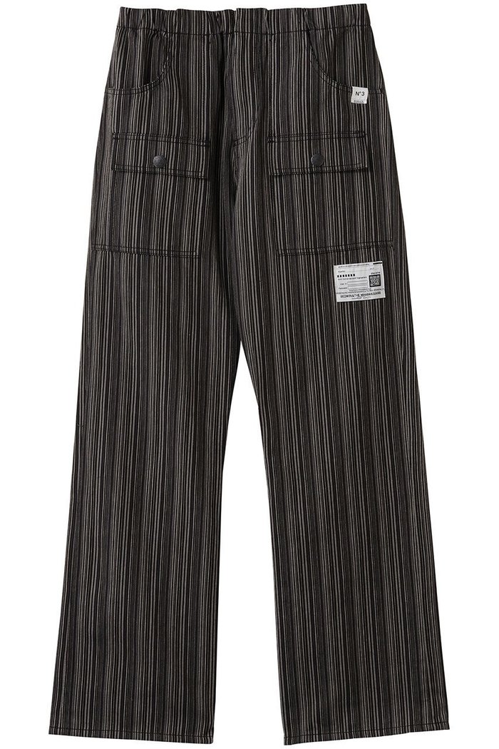 【メゾン ミハラヤスヒロ/Maison MIHARA YASUHIRO / MEN】の【MEN】【Maison MIHARA YASUHIRO × BEDWIN & THE HEARTBREAKERS】 BUSH パンツ インテリア・キッズ・メンズ・レディースファッション・服の通販 founy(ファニー) https://founy.com/ ファッション Fashion メンズファッション Fashion for Men ボトムス Bottoms おすすめ Recommended / Our Picks コラボ Collaboration, Collab ジャケット Jacket, Outerwear スウェット / スエット Sweatshirt, Sweatwear ストライプ Stripe, Striped Pattern ポケット Pocket, Pocket Detail ワイド Wide, Wide Fit |ID: prp329100004708038 ipo3291000000036242577